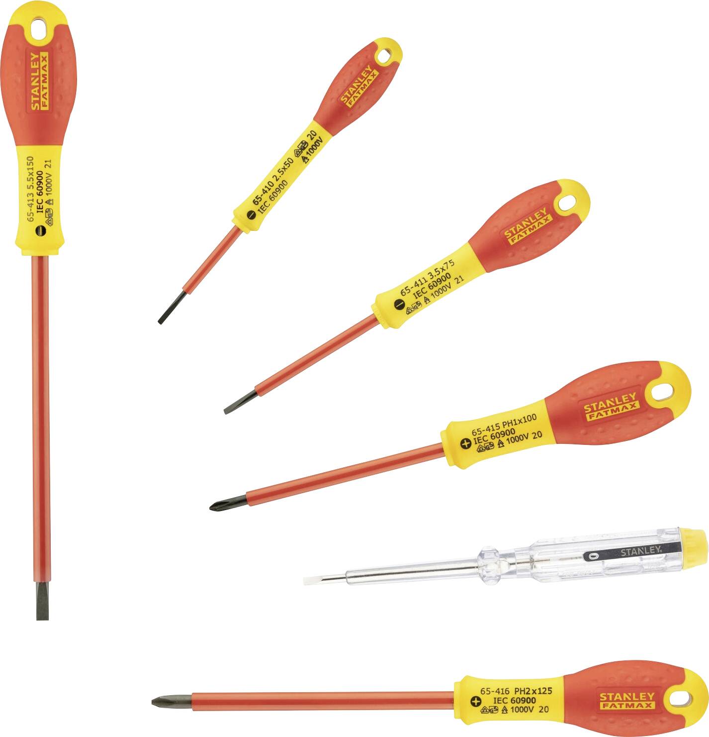 STANLEY 0-65-441 set odvijača, 6 delova