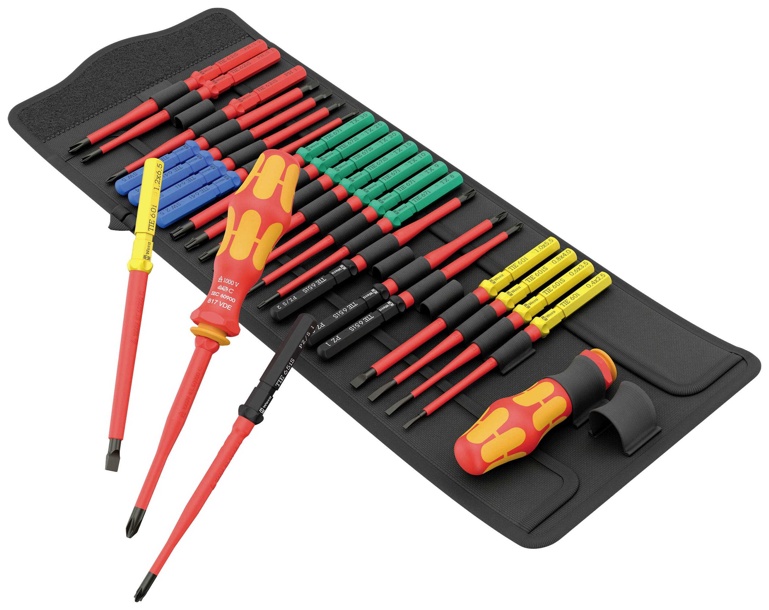 Wera 05006617001 bit odvijač, PH/PZ/TX, 26 delova, VDE 1000 V