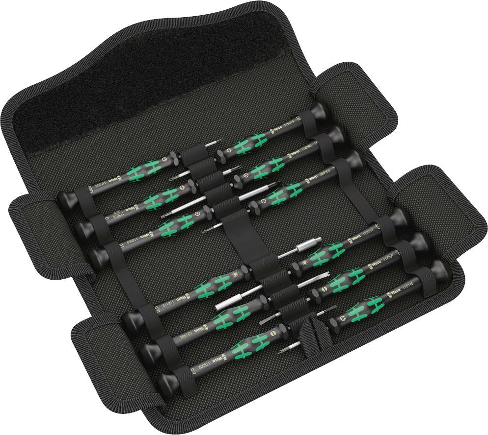 Wera Electronics 1 set preciznih odvijača, pljosnati/PH/imbus, 12 delova, za elektroniku i finomehaniku