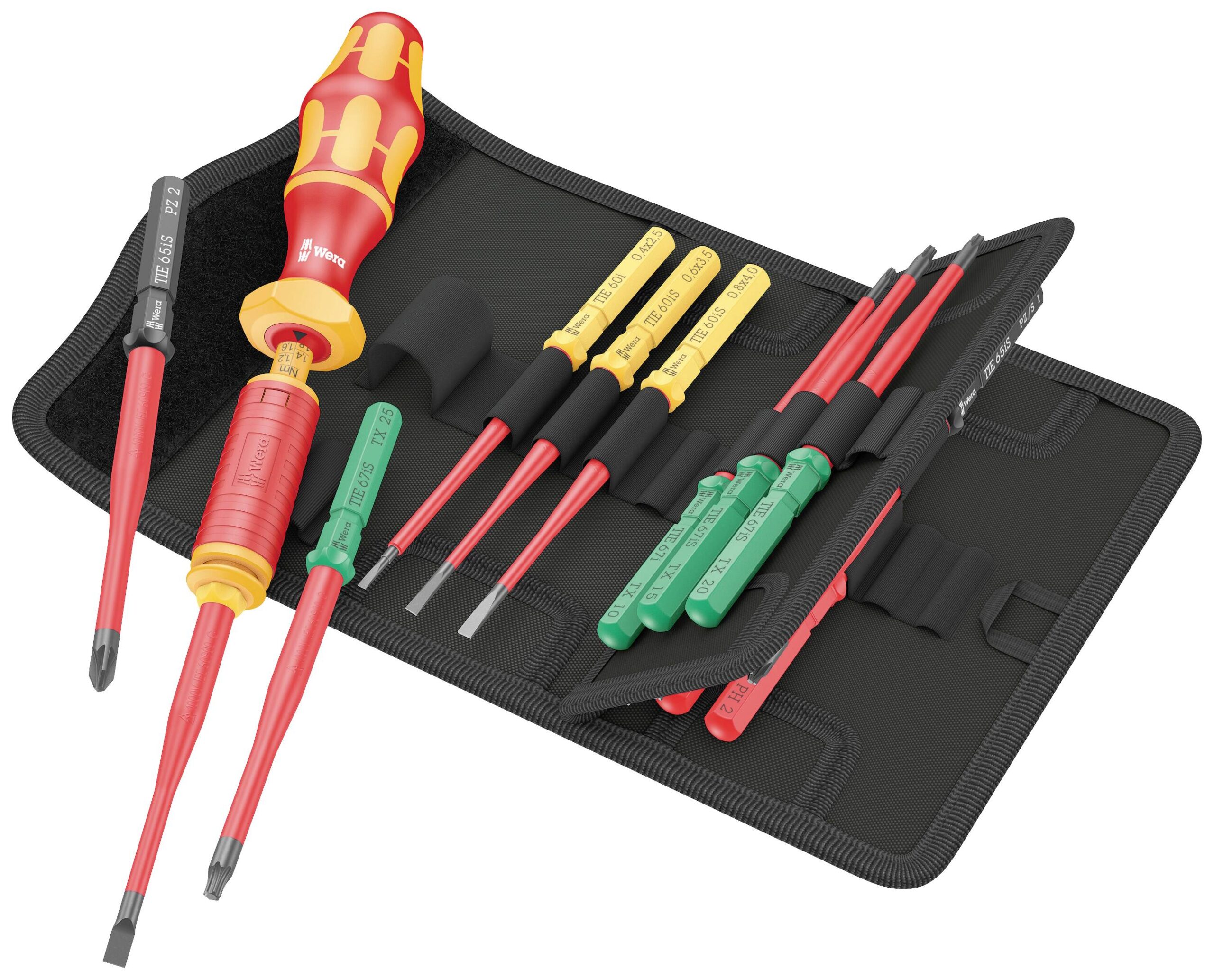 Wera Kraftform set zamenjivih sečiva za električare, 15 delova
