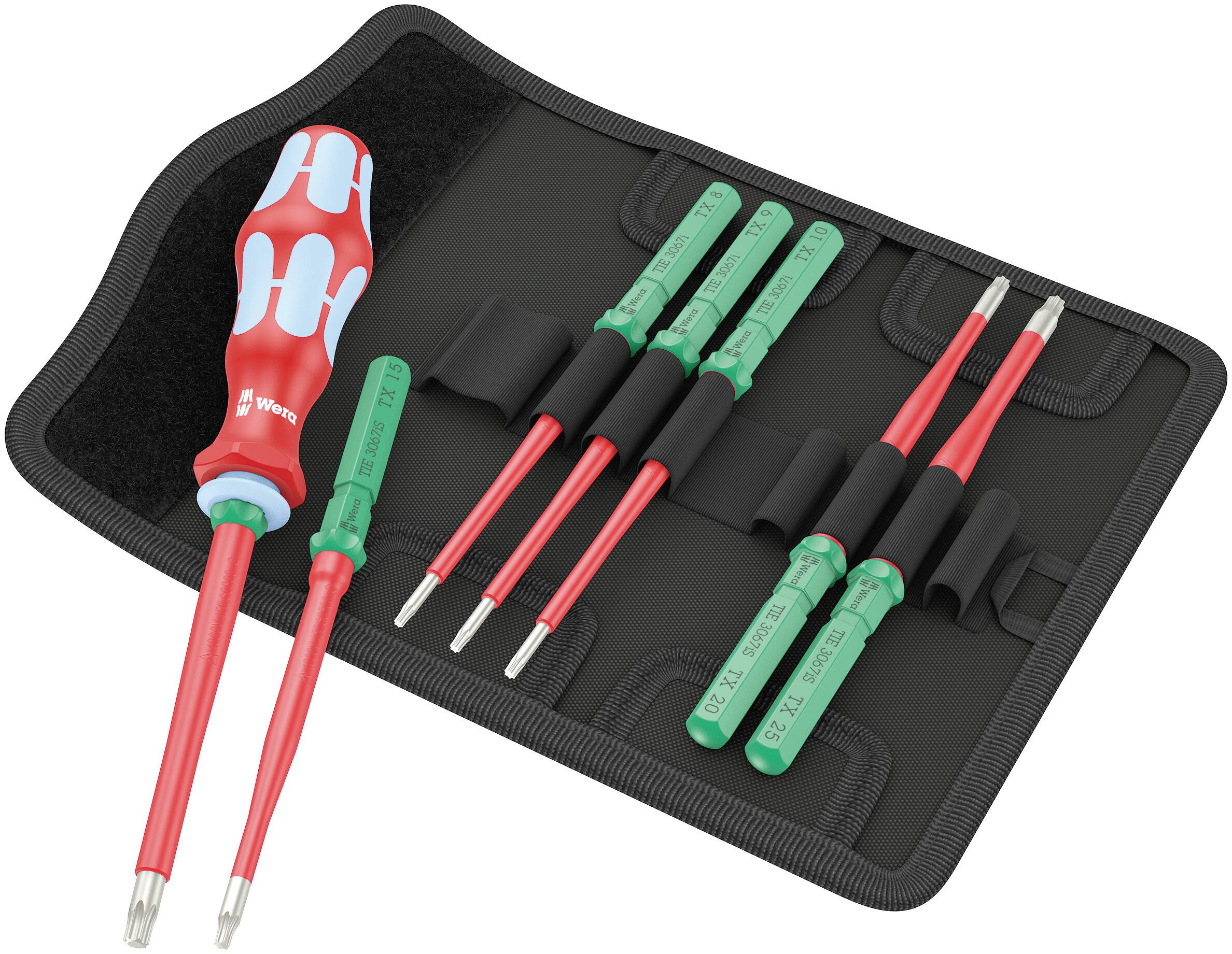 Wera Kraftform set zamenjivih sečiva za električare, 8 delova, VDE 1000 V