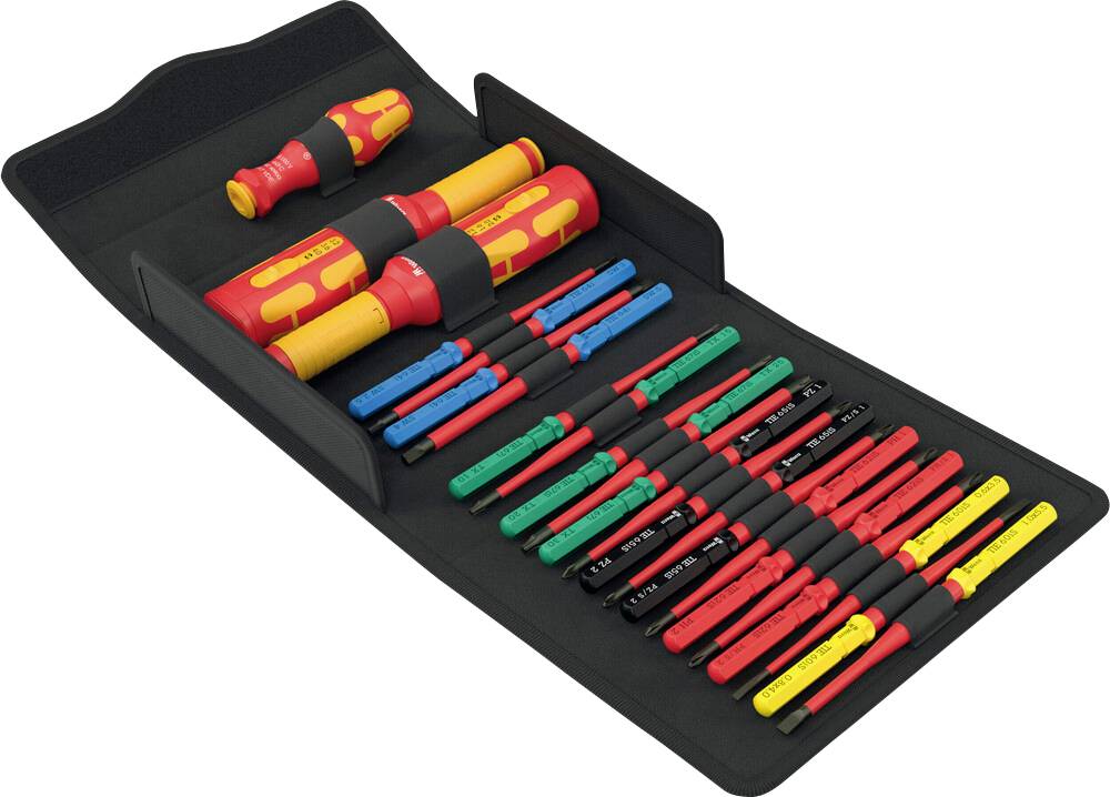 Wera Kraftform set zamenjivih sečiva, PH/PZ/TX, 23 dela, VDE
