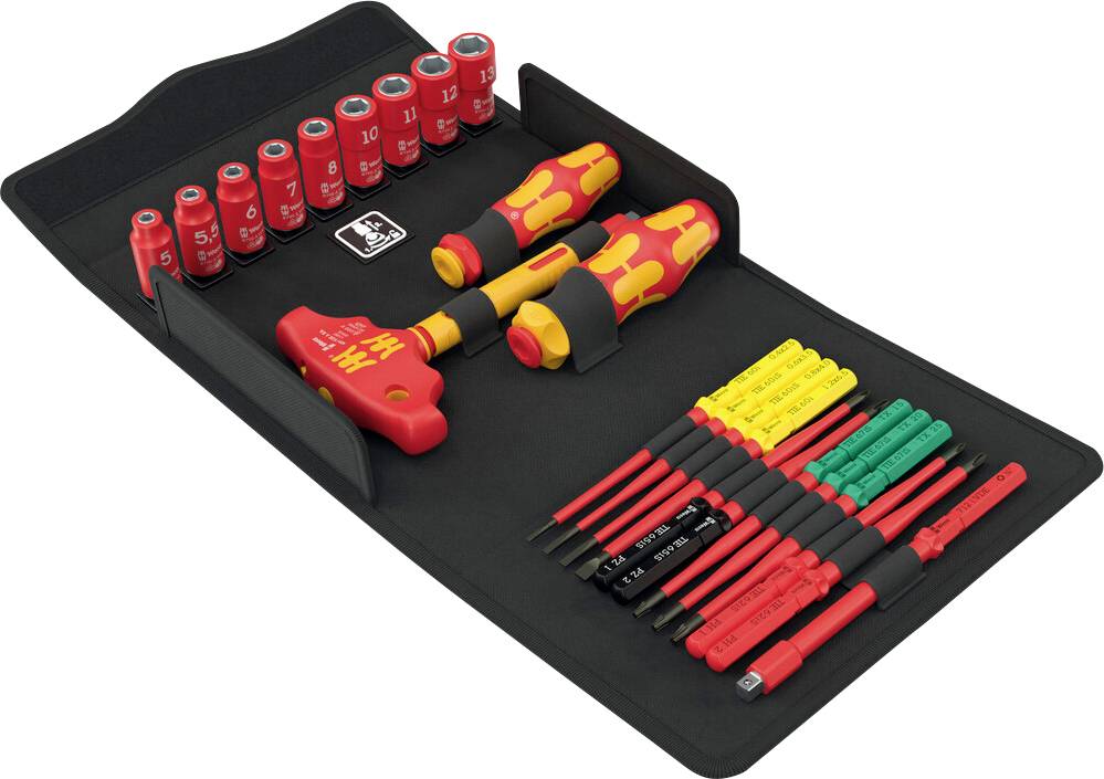 Wera Kraftform set zamenjivih sečiva, PH/PZ/TX, 25 delova, VDE