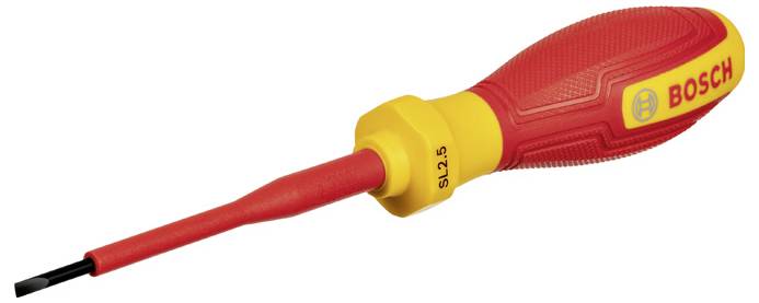 Bosch Professional 1600A02NC0 pljosnati odvijač za rad pod naponom, VDE