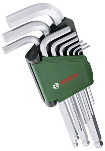 Bosch Home and Garden 1600A032V1 imbus odvijač, 9 delova