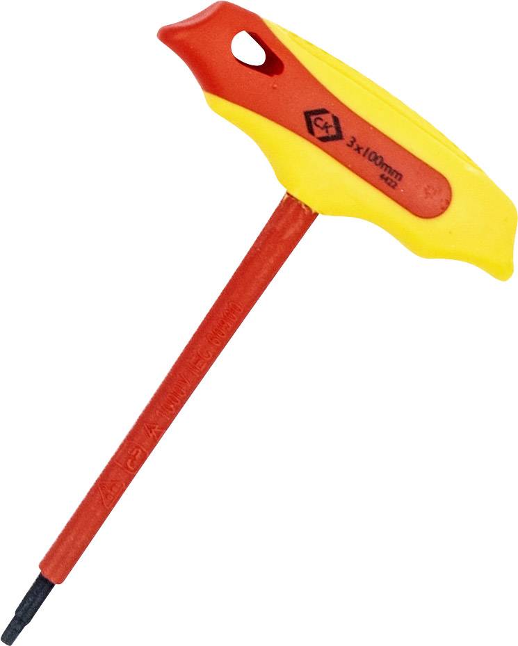 C.K T4422 03 imbus ključ za rad pod naponom, 3 mm, VDE