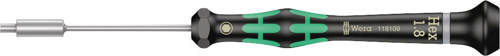 Wera 2069 nasadni odvijač, šestougaoni, 1,8 x 60 mm, za elektroniku i finomehaniku
