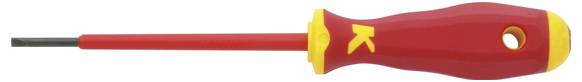 Klauke KL10010035IS pljosnati odvijač za rad pod naponom, 0,6 x 3,5 x 100 mm, VDE
