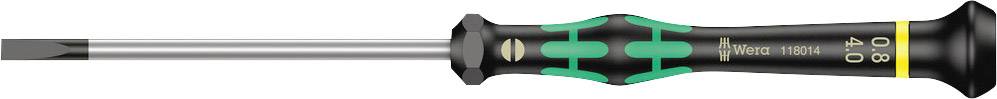 Wera 2035 05118014001 pljosnati odvijač, 0,8 x 4 x 80 mm, za elektroniku i finomehaniku