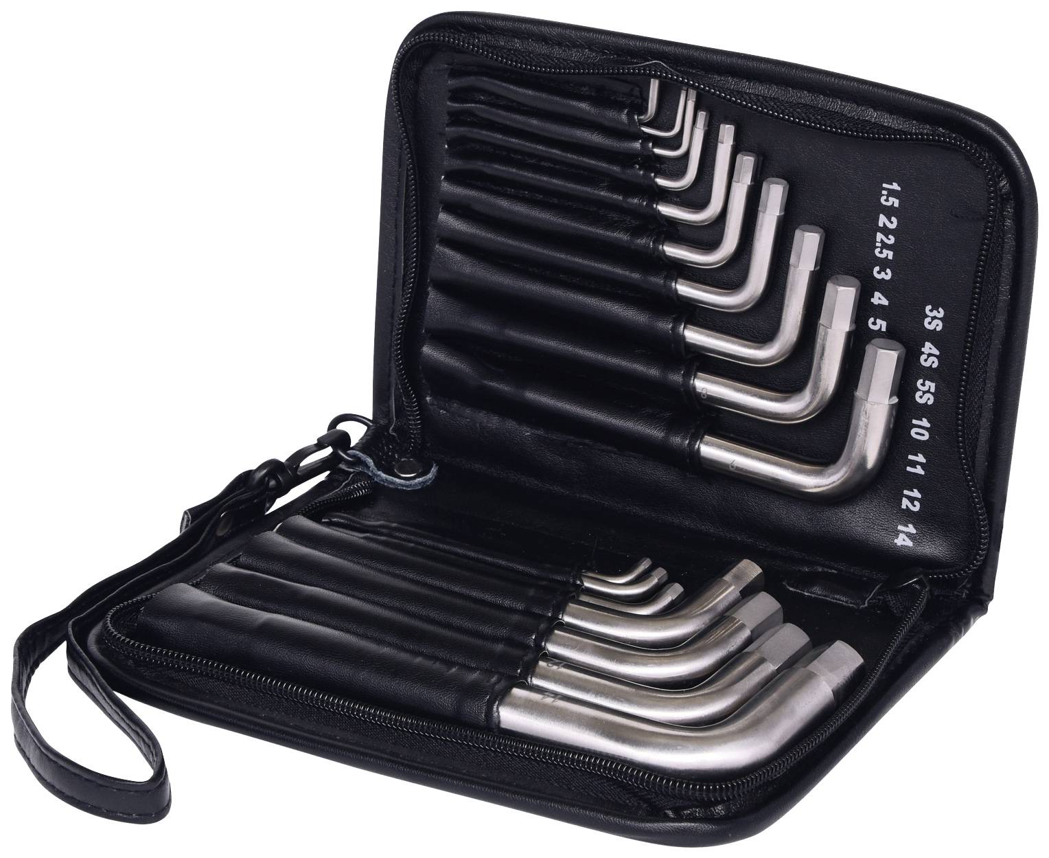 KS Tools 965.2004 set ugaonih ključeva, imbus, 17 delova