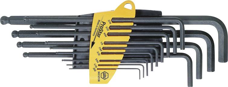 Wiha 24851 set ugaonih ključeva, imbus, 13 delova