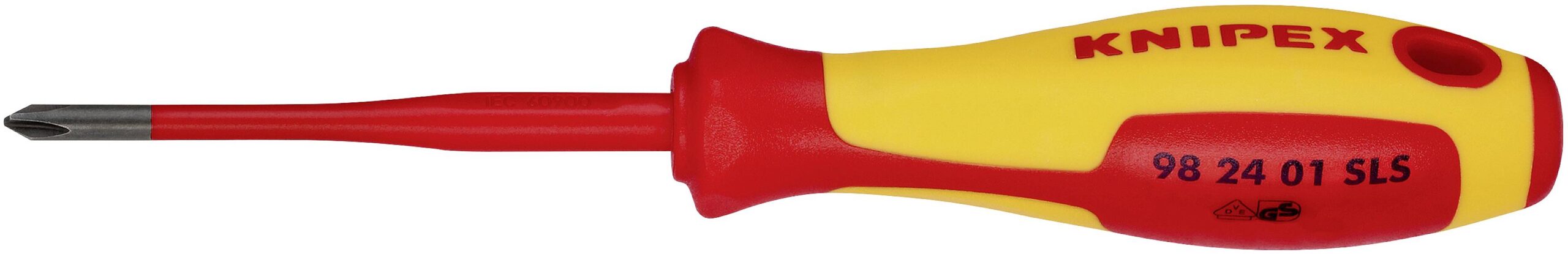 Knipex 98 24 01 SLS plus/minus odvijač, PH1 x 80 mm, VDE