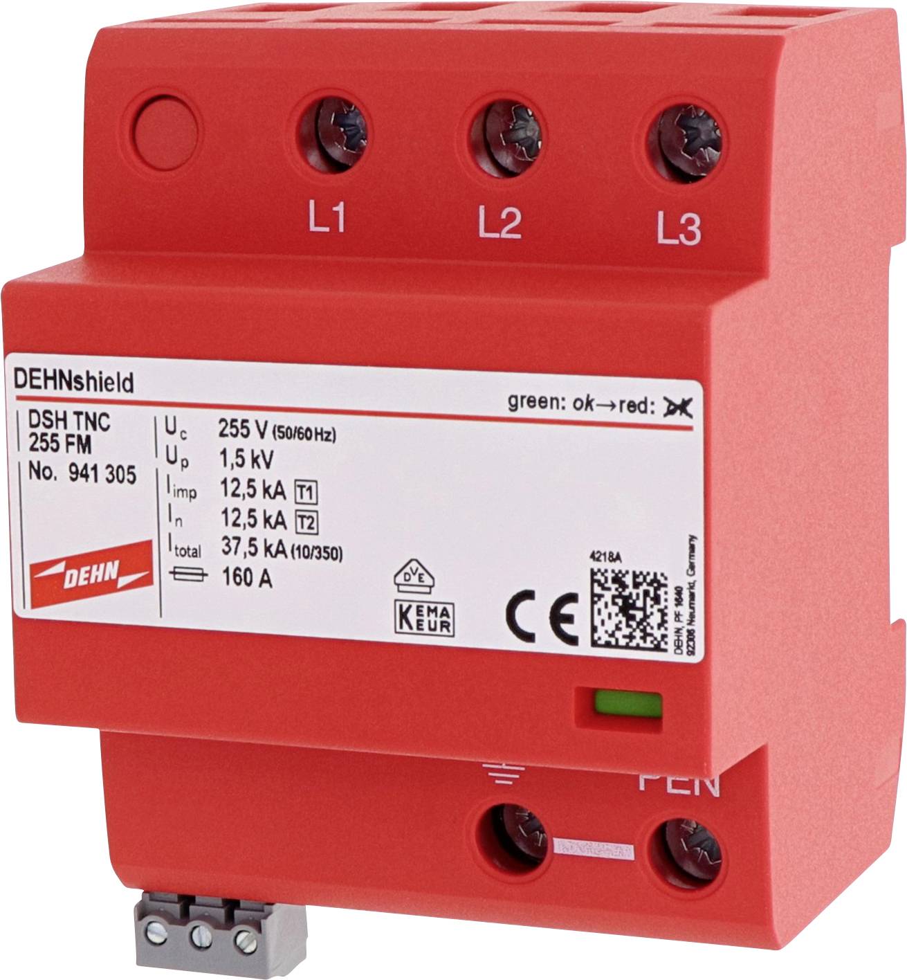 DEHN 900385 DVA EMOB 3P 255 FM