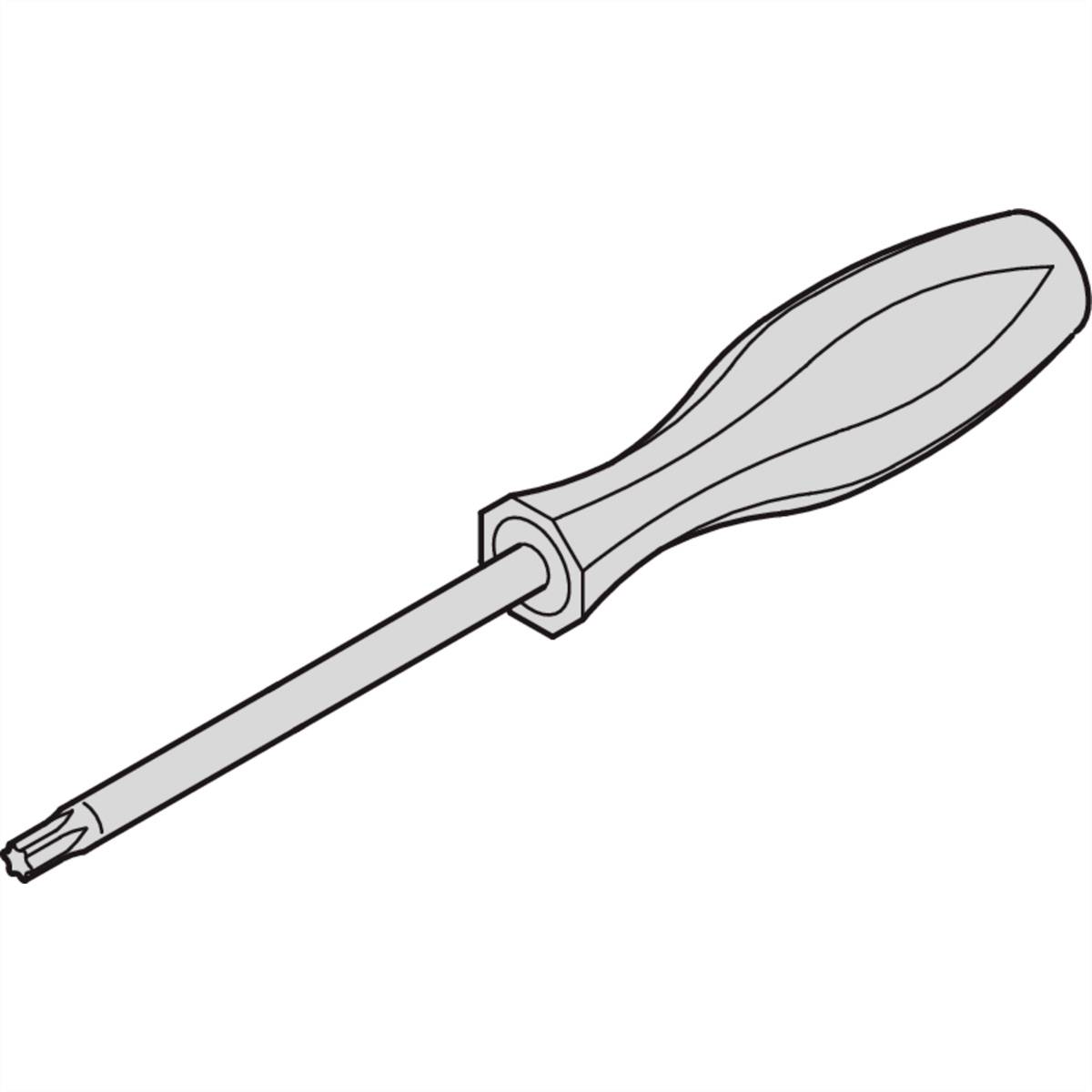 NVent SCHROFF 64560026 šestougaoni odvijač, T8 x 60 mm