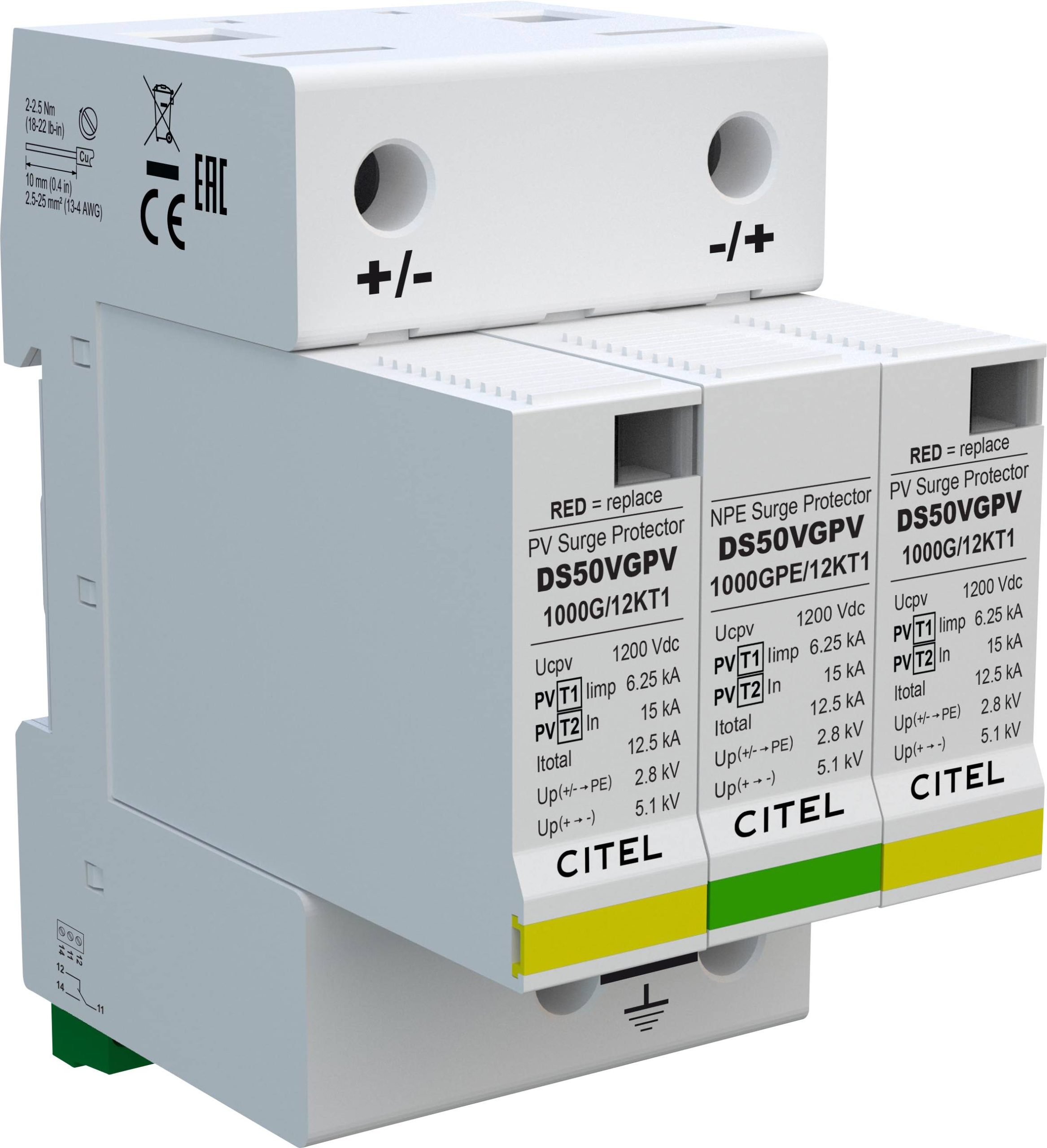 Citel 482313 DS50VGPVS-1000G/12KT1
