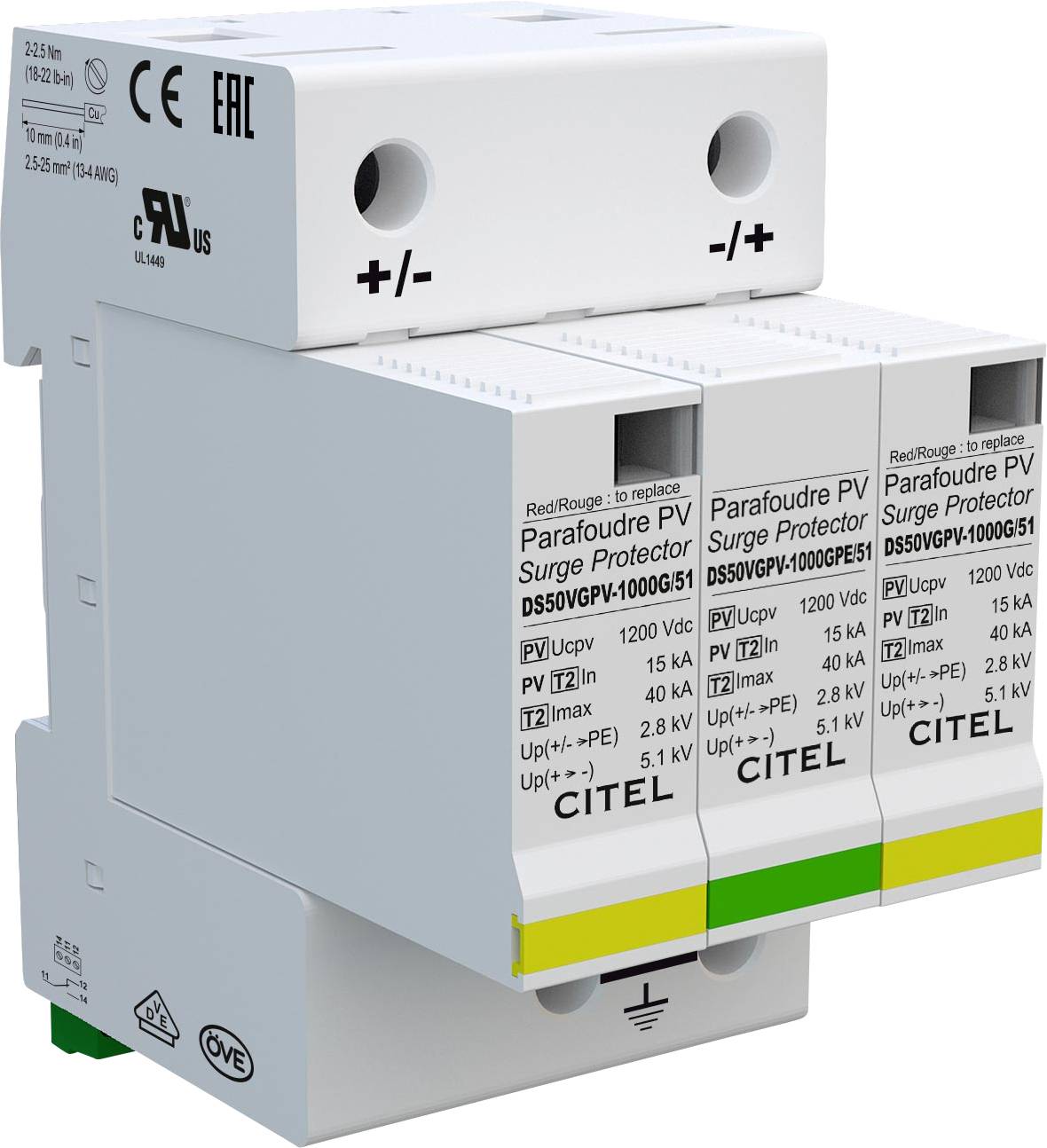 Citel 481311 DS50VGPVS-1000G/51