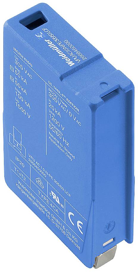 Weidmuller 2668450000 VPU AC I 0 N-PE 305/50 LCF