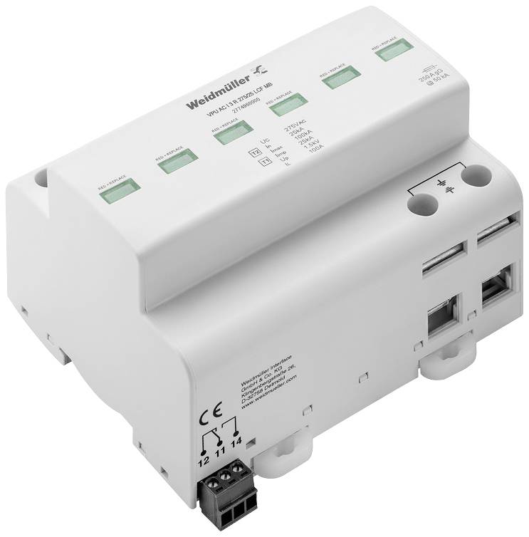 Weidmuller 2774960000 VPU AC I 3 R 275/25 LCF