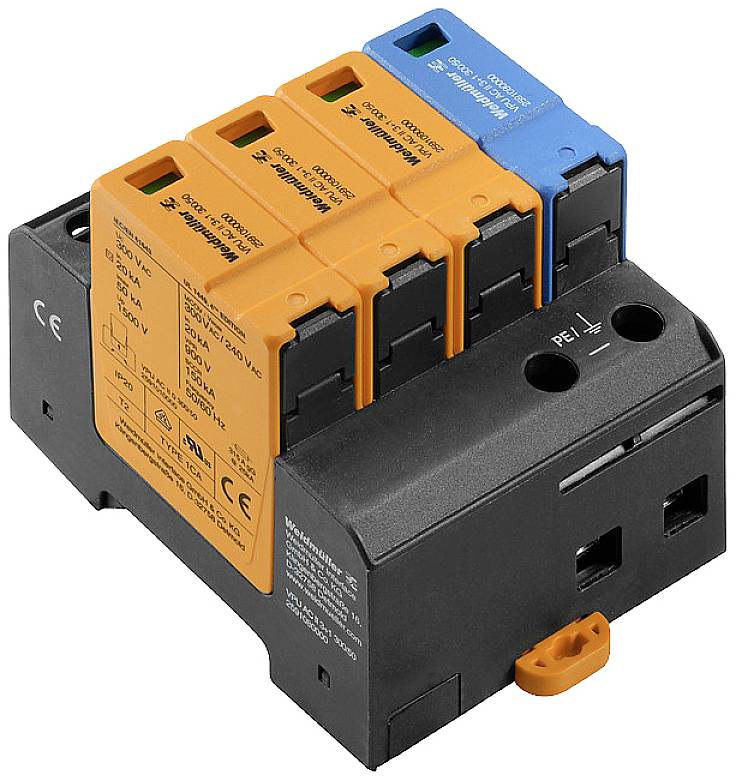 Weidmuller 2827630000 VPU AC II F 3+1 300/40