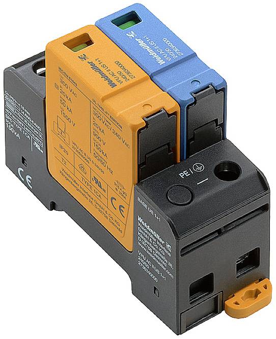 Weidmuller 2736340000 VPU AC II US 1+1 240/50