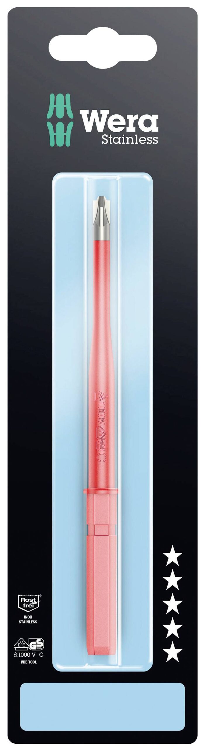 Wera 3065 iS zamenjivo sečivo, PZ, 154 mm, VDE 1000 V, Kraftform