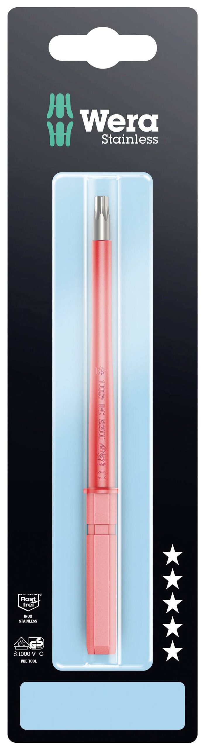 Wera 3067 i zamenjivo sečivo, TX, 154 mm, VDE 1000 V