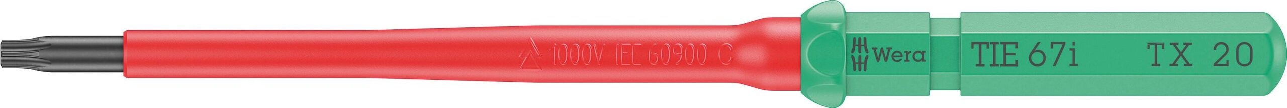 Wera 67 i zamenjivo sečivo, T20, VDE 1000 V