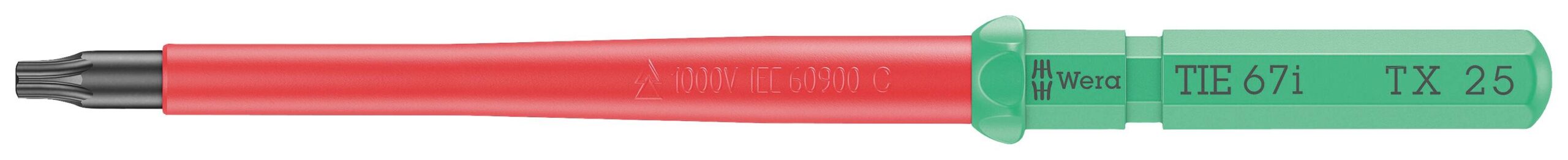 Wera 67 i zamenjivo sečivo, T25, VDE 1000 V