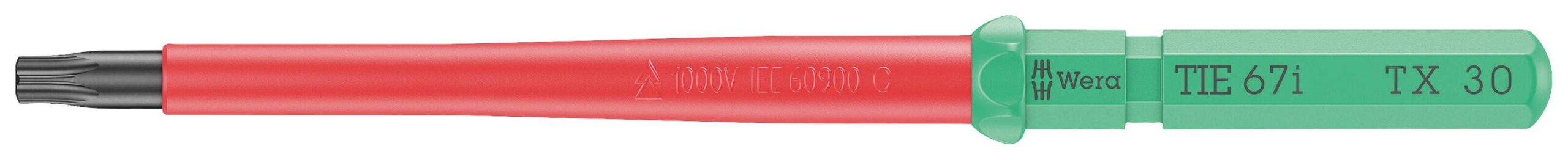 Wera 67 i zamenjivo sečivo, T30, VDE 1000 V
