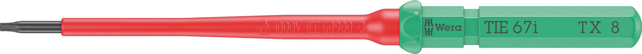 Wera 67 i zamenjivo sečivo, T8, VDE 1000 V