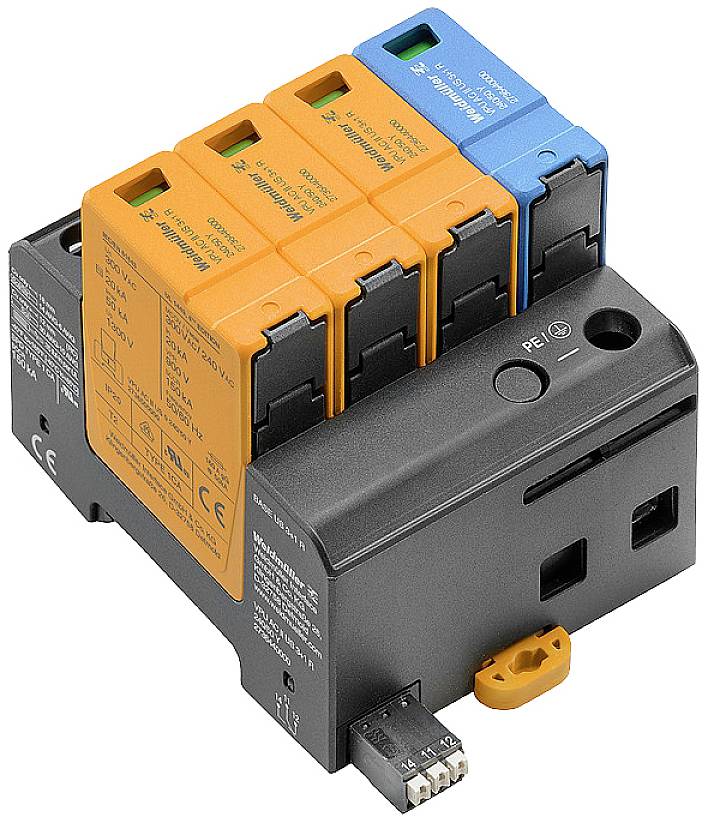 Weidmuller 2736440000 VPU AC II US 3+1 R 240/50