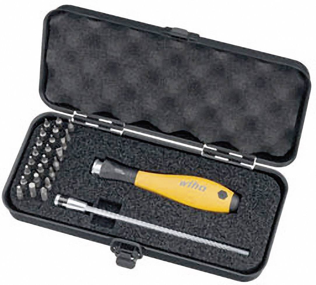 Wiha 10389 set zamenjivih sečiva, ESD, pljosnati/PH/TX, 26 delova