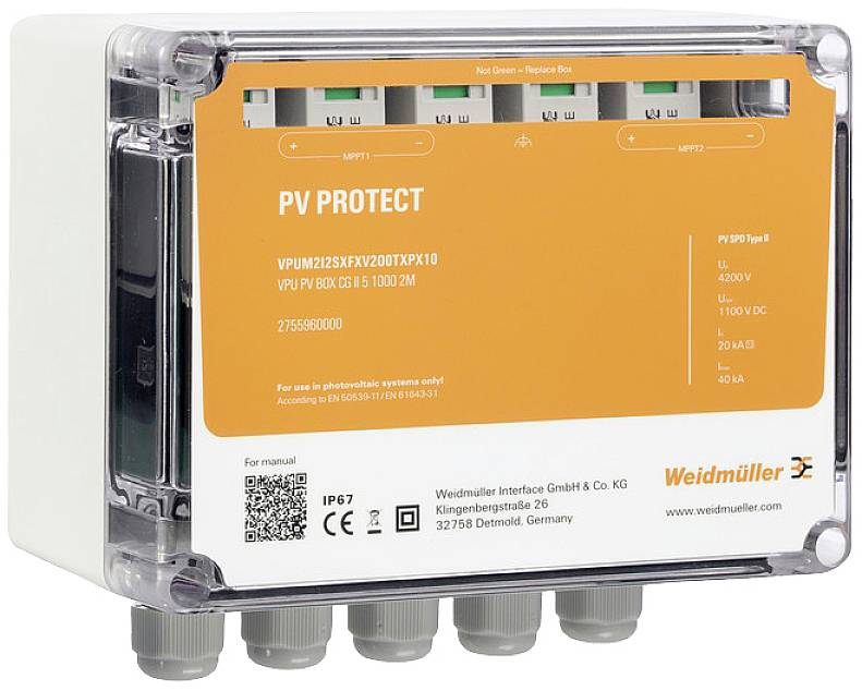 Weidmuller 2755960000 VPUM2I2SXFXV2O0TXPX10
