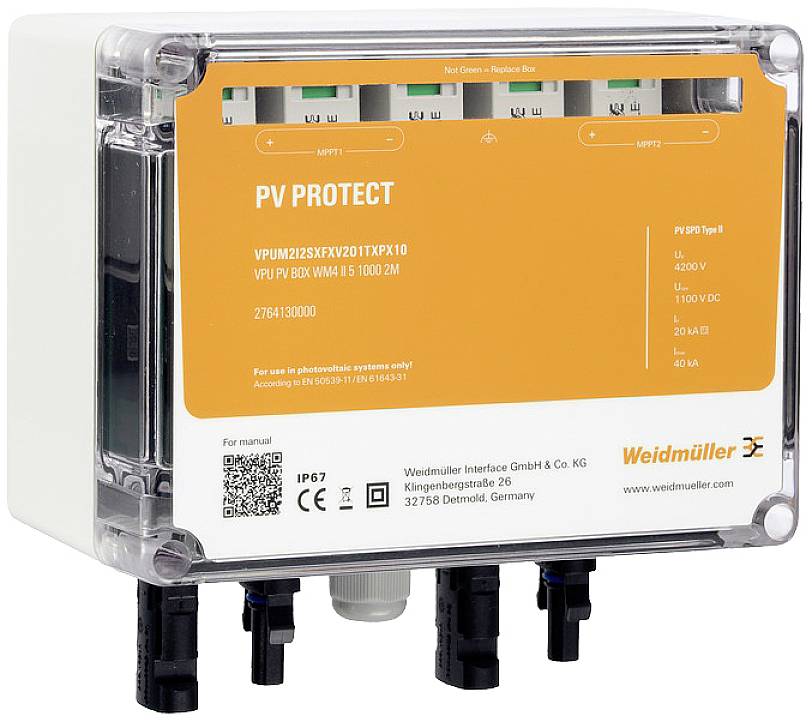 Weidmuller 2764130000 VPUM2I2SXFXV2O1TXPX10