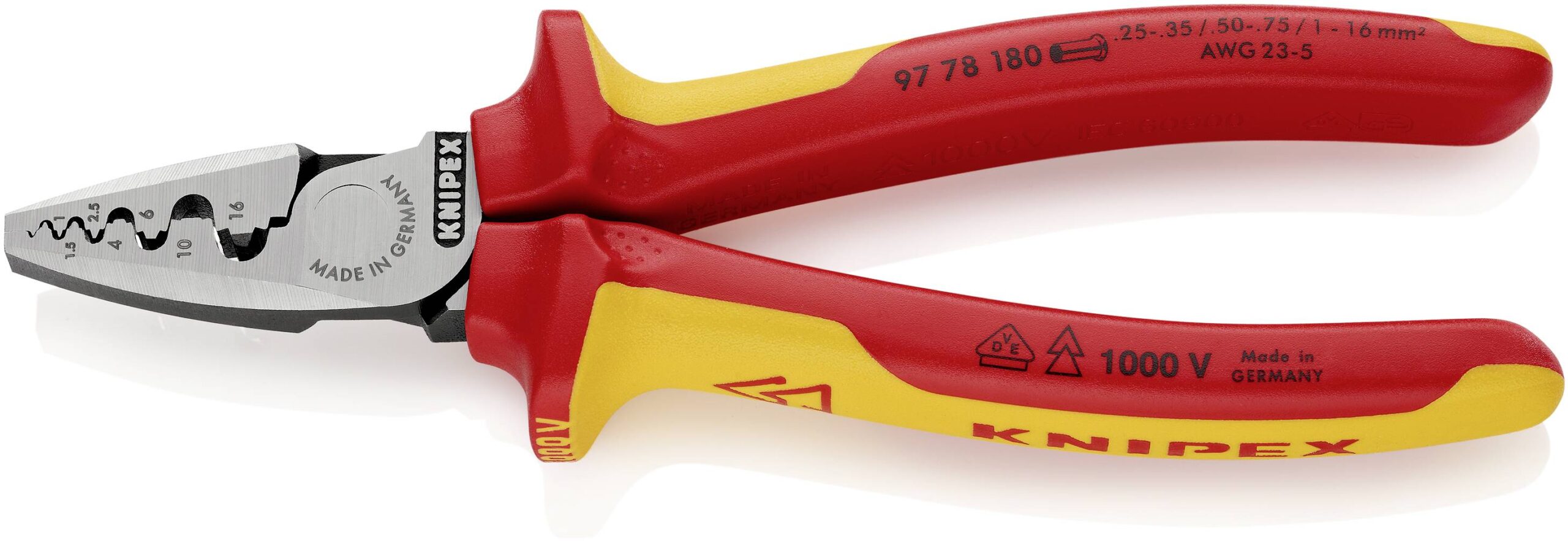 Knipex 97 78 180 krimp klešta