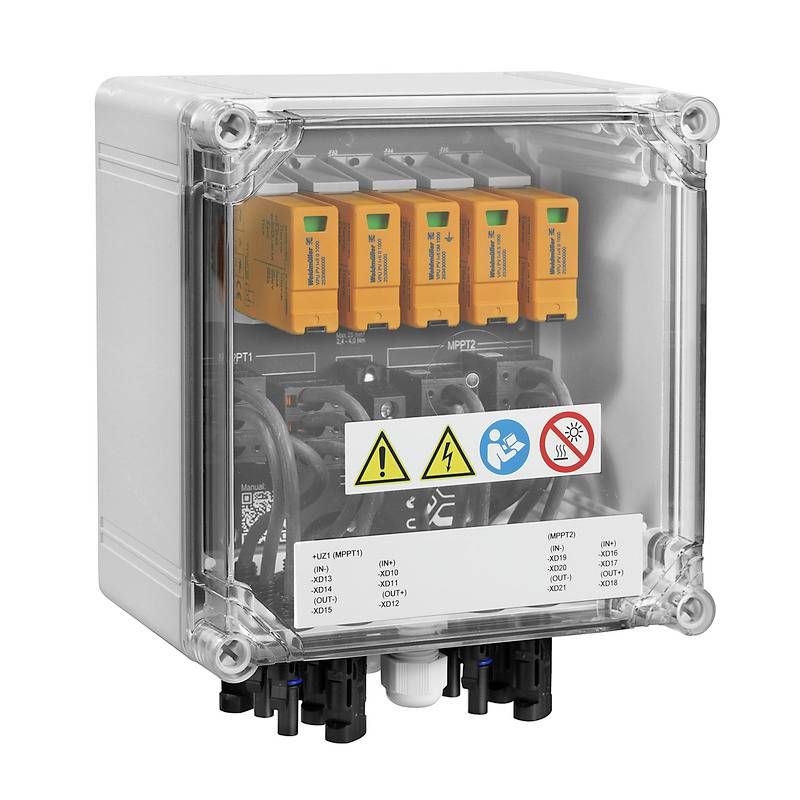 Weidmuller 2866350000 PVN DC 2IN/1OUTX2 2MPPT SPD2R WM4C