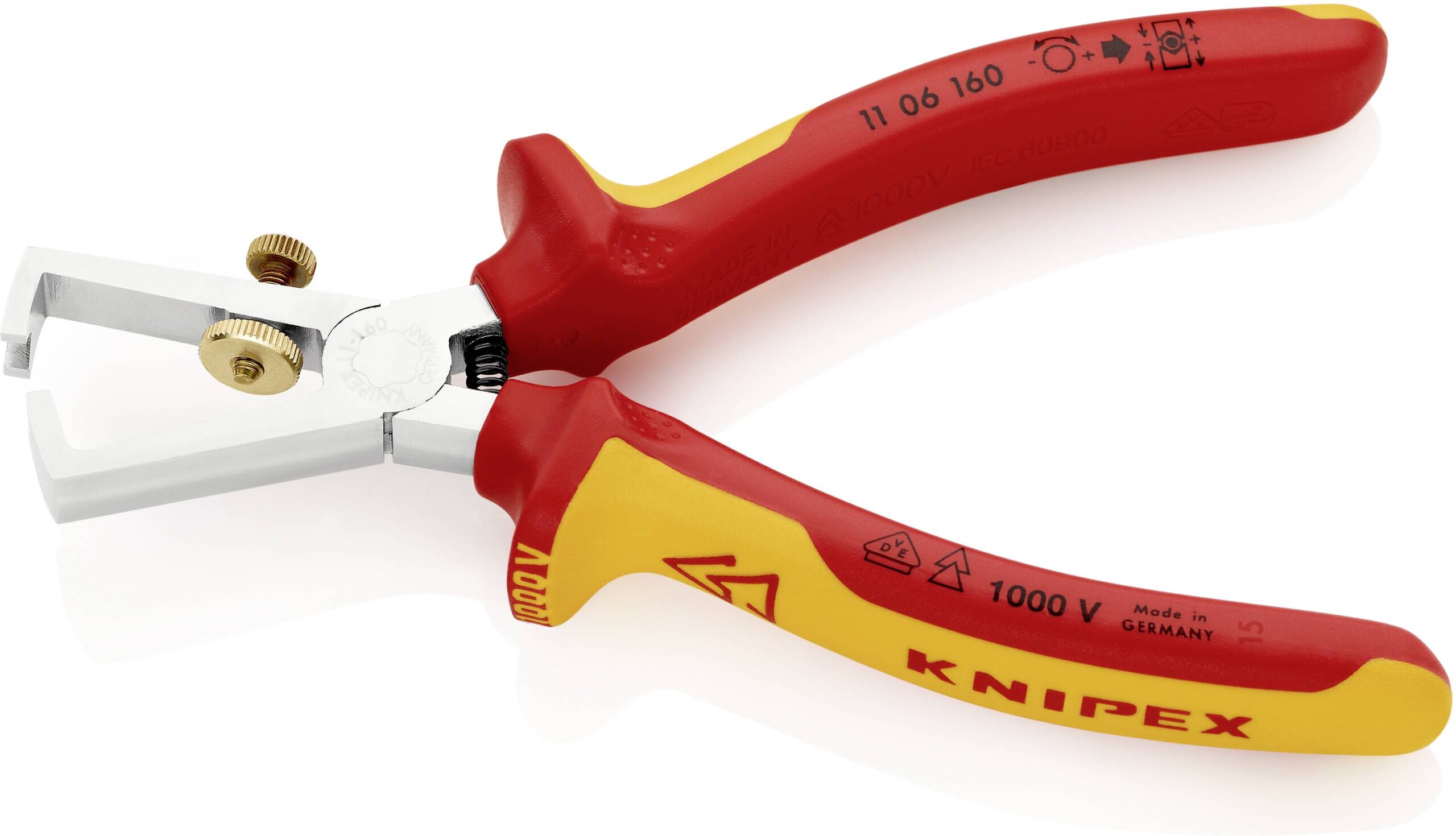 Knipex klešta za skidanje izolacije, dužina 160 mm, alatni čelik