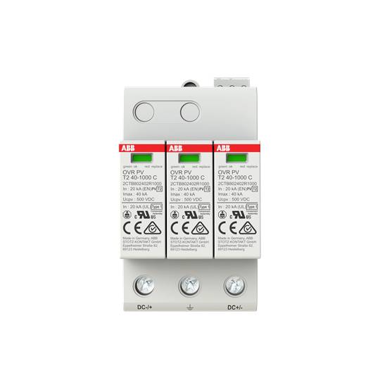 ABB 2CTB802401R1000 OVR PV T2 40-1000