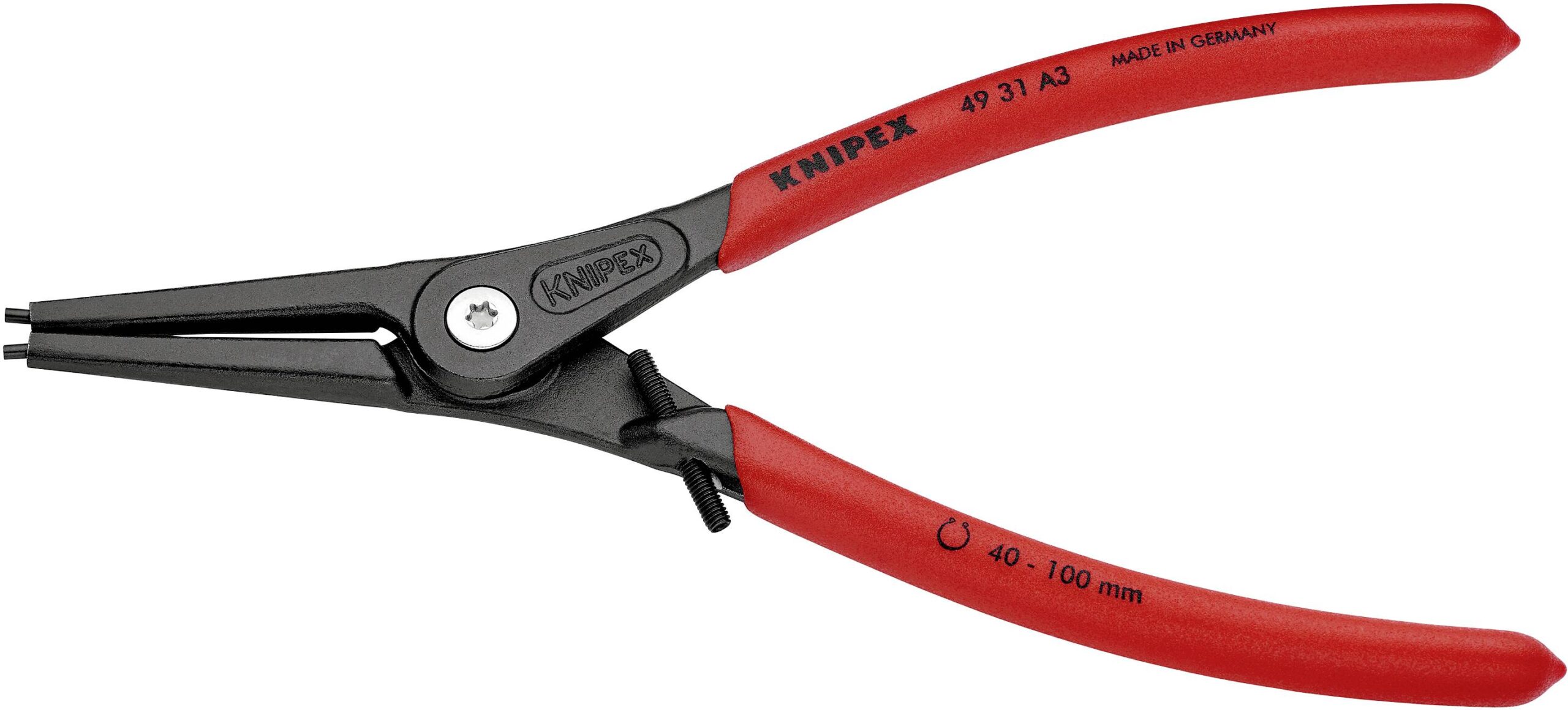 Knipex 49 31 A3 precizni klešta za sigurnosne prstenove