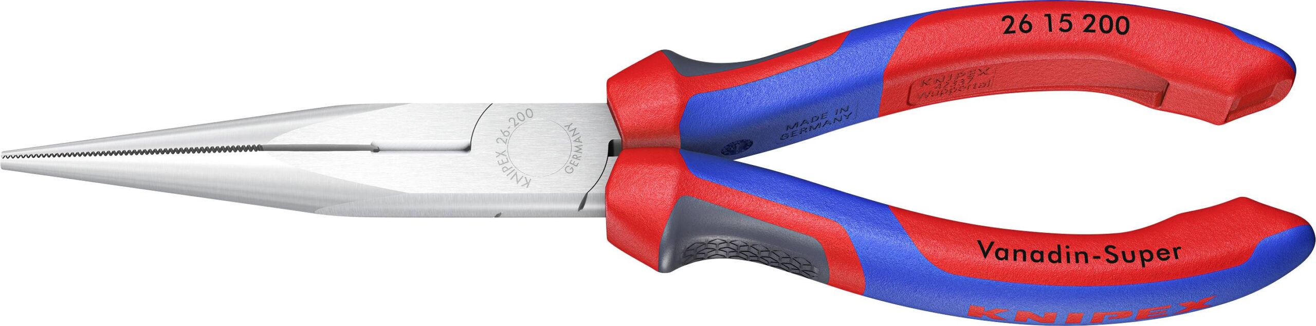 Knipex 26 15 200 poluokrugla pljosnata klešta