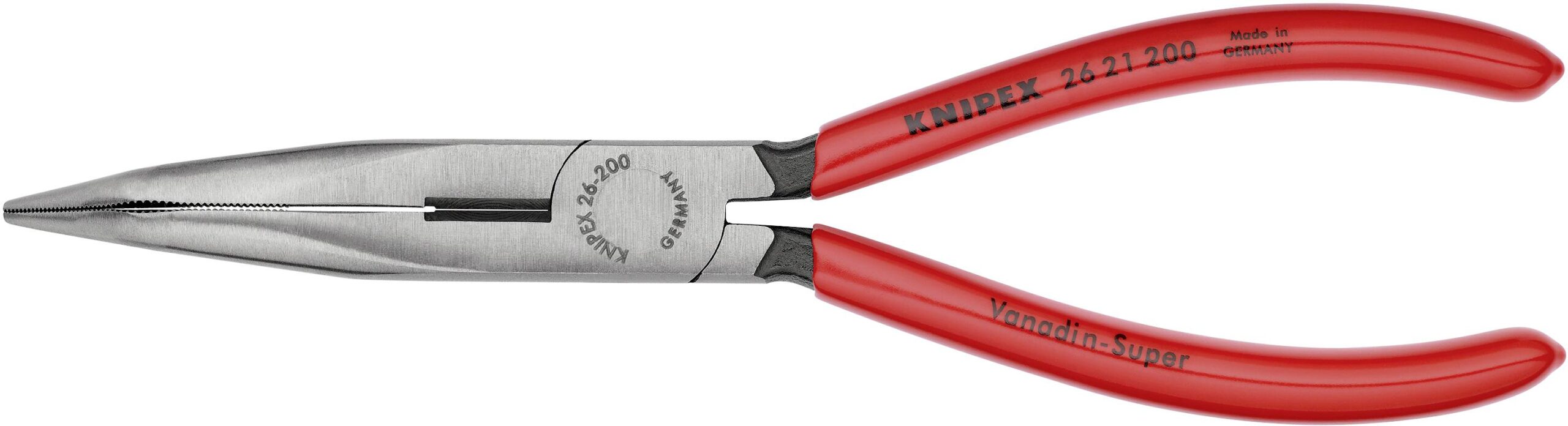 Knipex 26 21 200 poluokrugla pljosnata klešta
