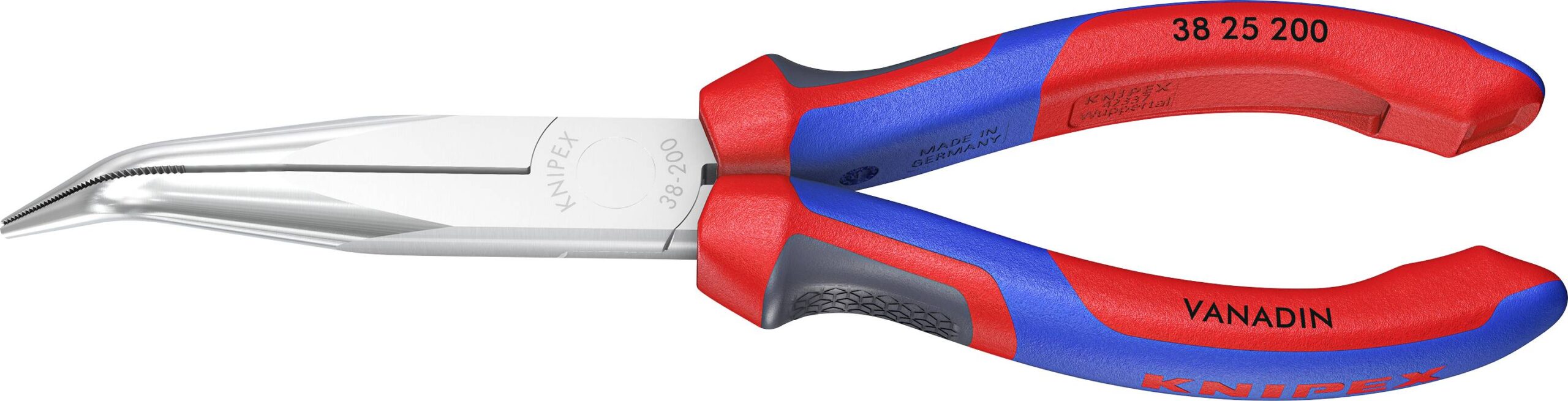 Knipex 38 25 200 poluokrugla pljosnata klešta