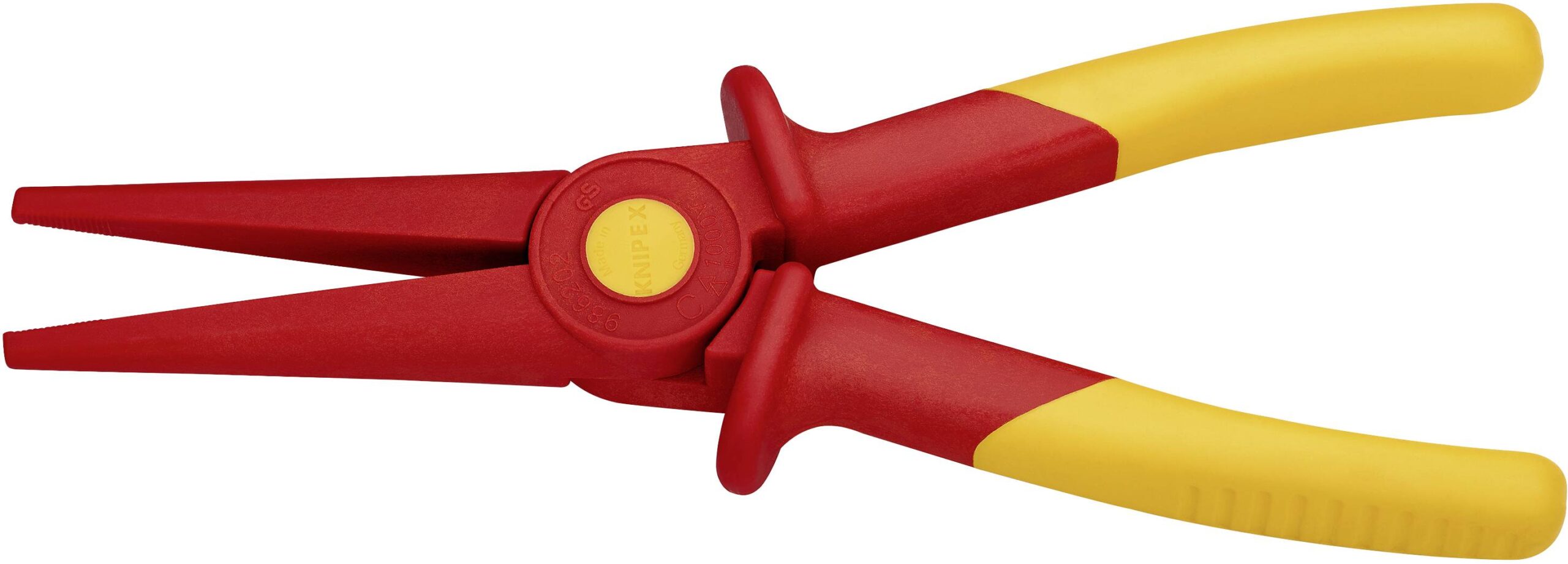 Knipex 98 62 02 poluokrugla pljosnata klešta, VDE