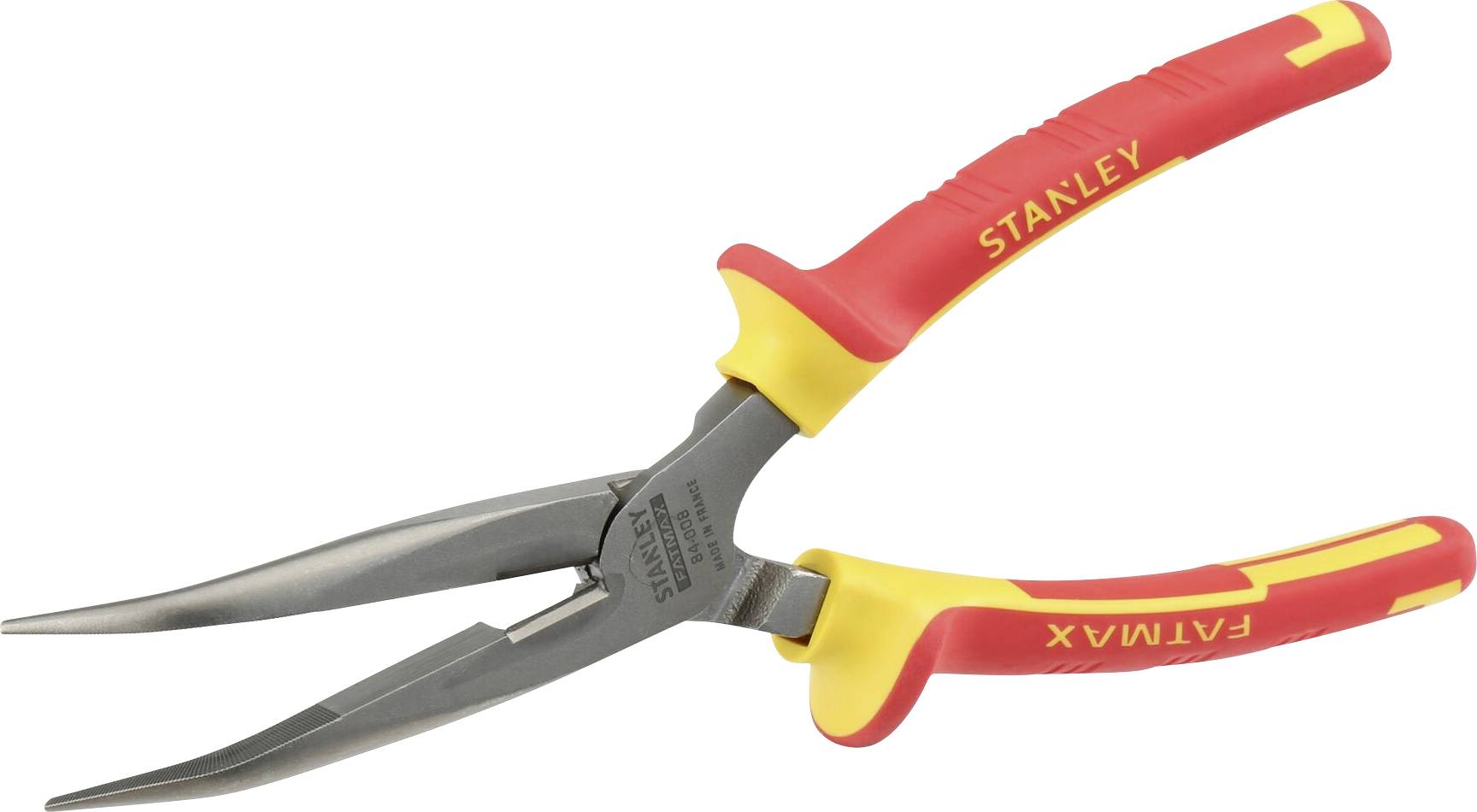 STANLEY 0-84-008 poluokrugla pljosnata klešta, VDE 1000 V
