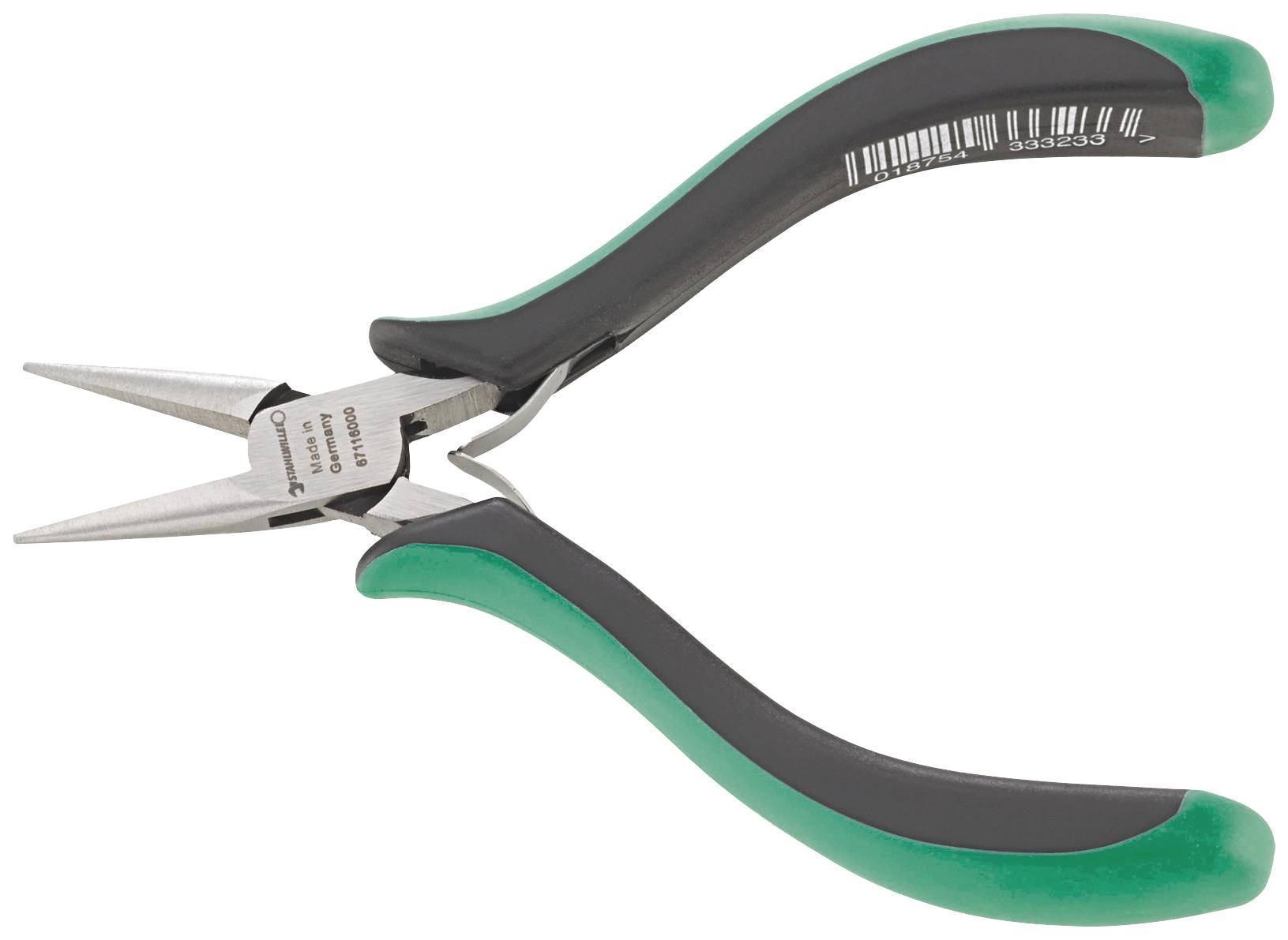 Stahlwille 67116000 poluokrugla pljosnata klešta