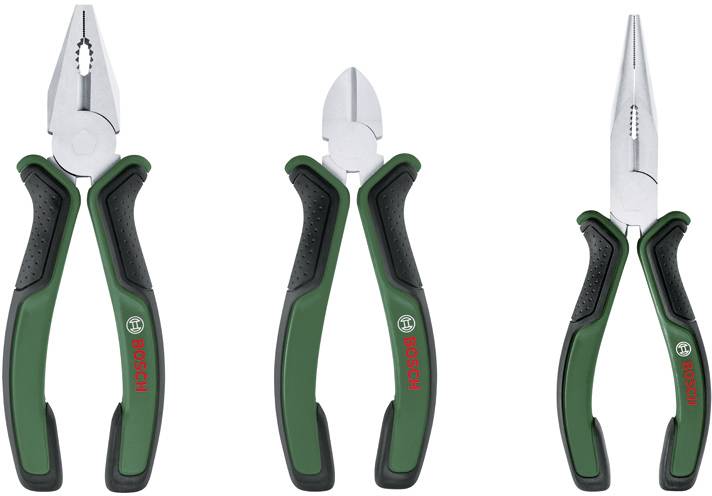 Bosch Home and Garden 1600A02C0S set klešta, 3 dela