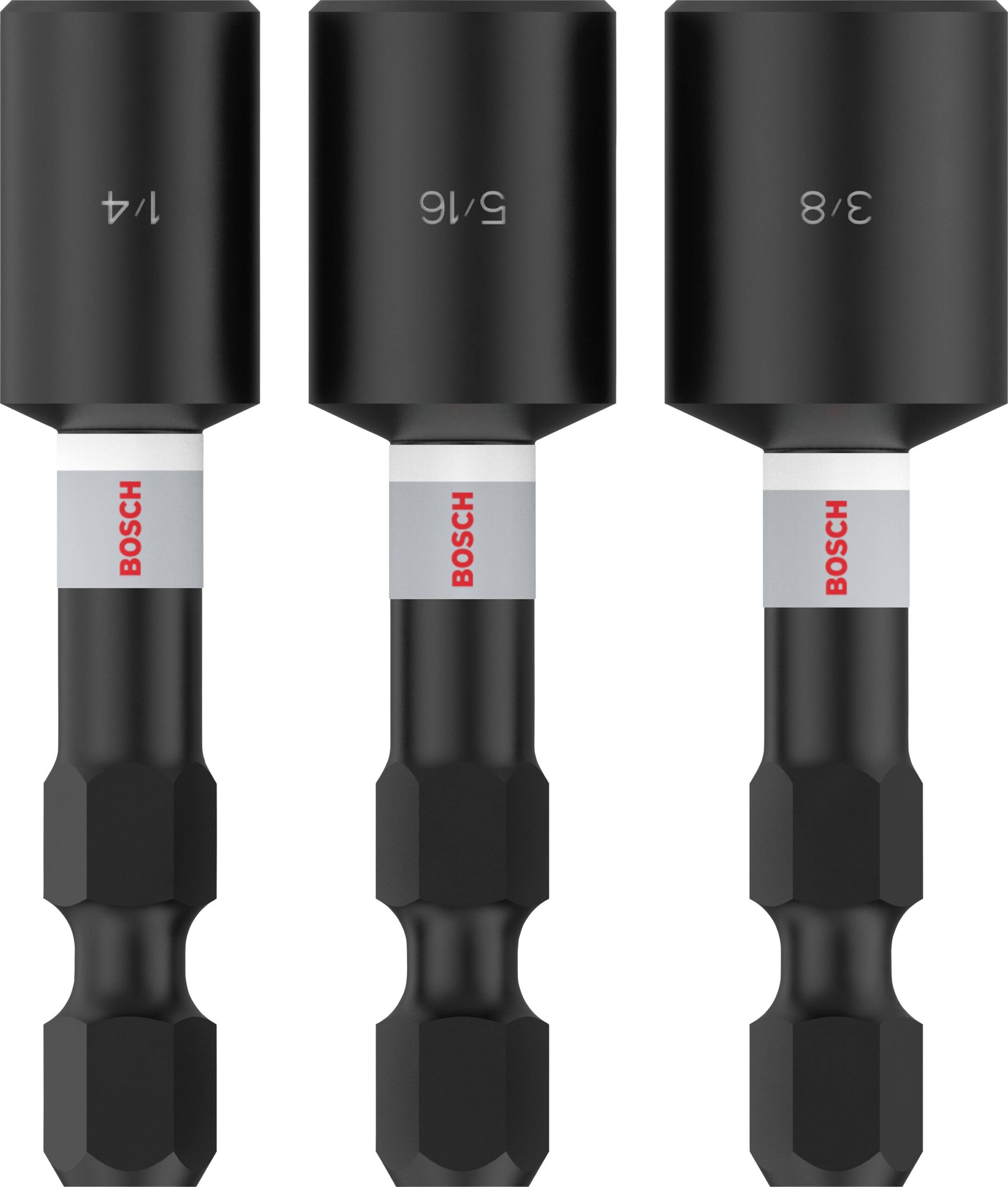 Bosch Accessories 2608521U65 set udarnih nasadnih ključeva, 1/4″ (6,3 mm), 4 dela