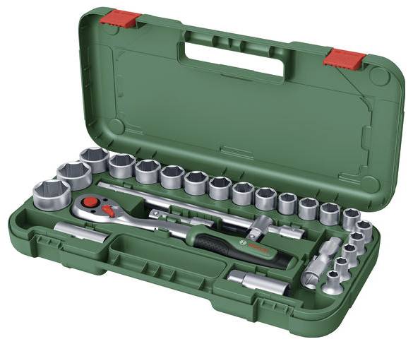 Bosch Home and Garden 1600A02Z9F set nasadnih ključeva, 25 delova