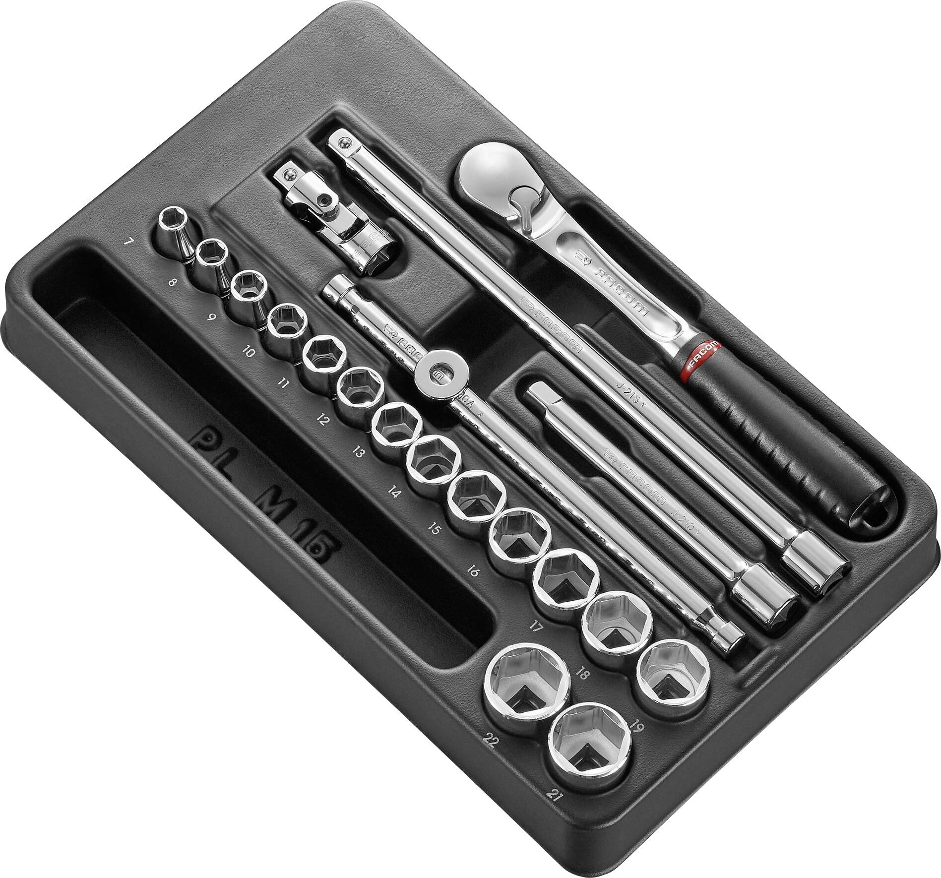 Facom MOD.JL161-36 set nasadnih ključeva, 3/8″ (10 mm), 20 delova