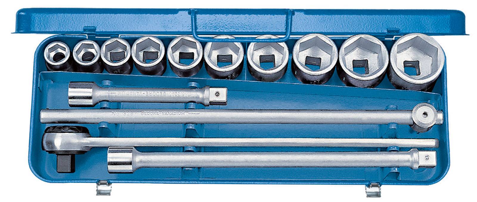 Gedore 6280340 set nasadnih ključeva, 3/4″ (20 mm), 14 delova